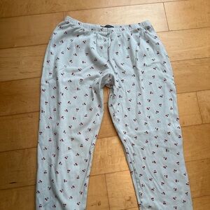 Brandy Melville Cherry PJ pants